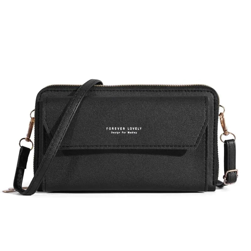 New Crossbody Bag for Women Summer Small Market Simple One Shoulder Bag for Mobile Phone Double Layer Casual Small Body Bag