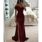 2024 Summer Women Evening Dress Sequined Trumpet Long Dresses Female Elegant New Sexy Fashion Bling Club Party Vestidos Ladies