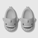 Summer Women Shark Slides Couple Beach Sea Flip Flops Cute Kids Shark Slippers Non-slip Men Indoor Outdoor Sandals