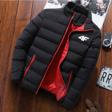 Autumn and winter men's casual jacket, street fashion versatile monochrome jacket luxury high-end jacket new style