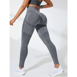 Women Seamless Leggings High Waist Fitness Leggings High Elastic Knitting Fashion Sports Pants Gym Running Yoga Butt Lift Tights