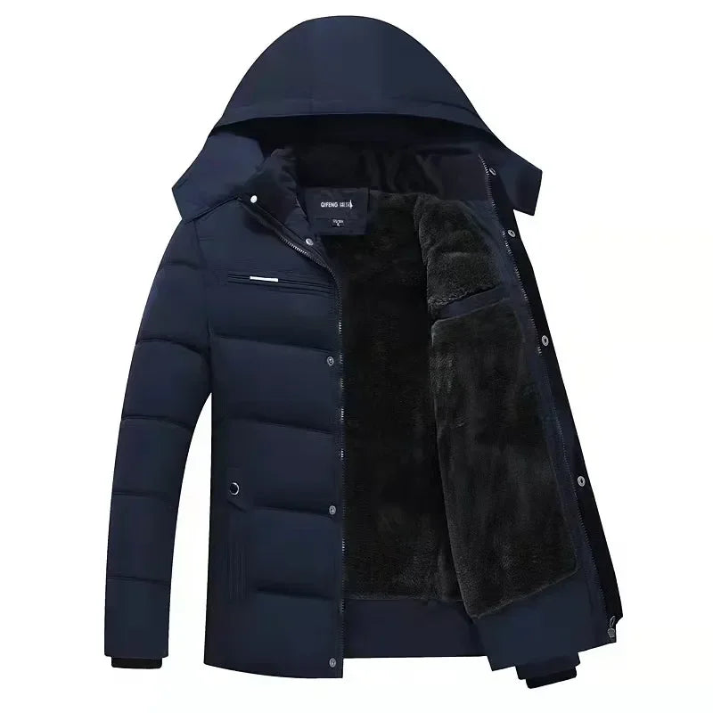 Winter High-Quality Warm Men's Heating Winter Cotton Mens Coat Thick Men Clothing Jacket for Men New Fashion Jacket