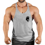 New Bodybuilding Brand Jogger Gym Singlet Training Bodybuilding Tank Top Vest Shirt Sleeveless Fitness Cotton Shirt For Men