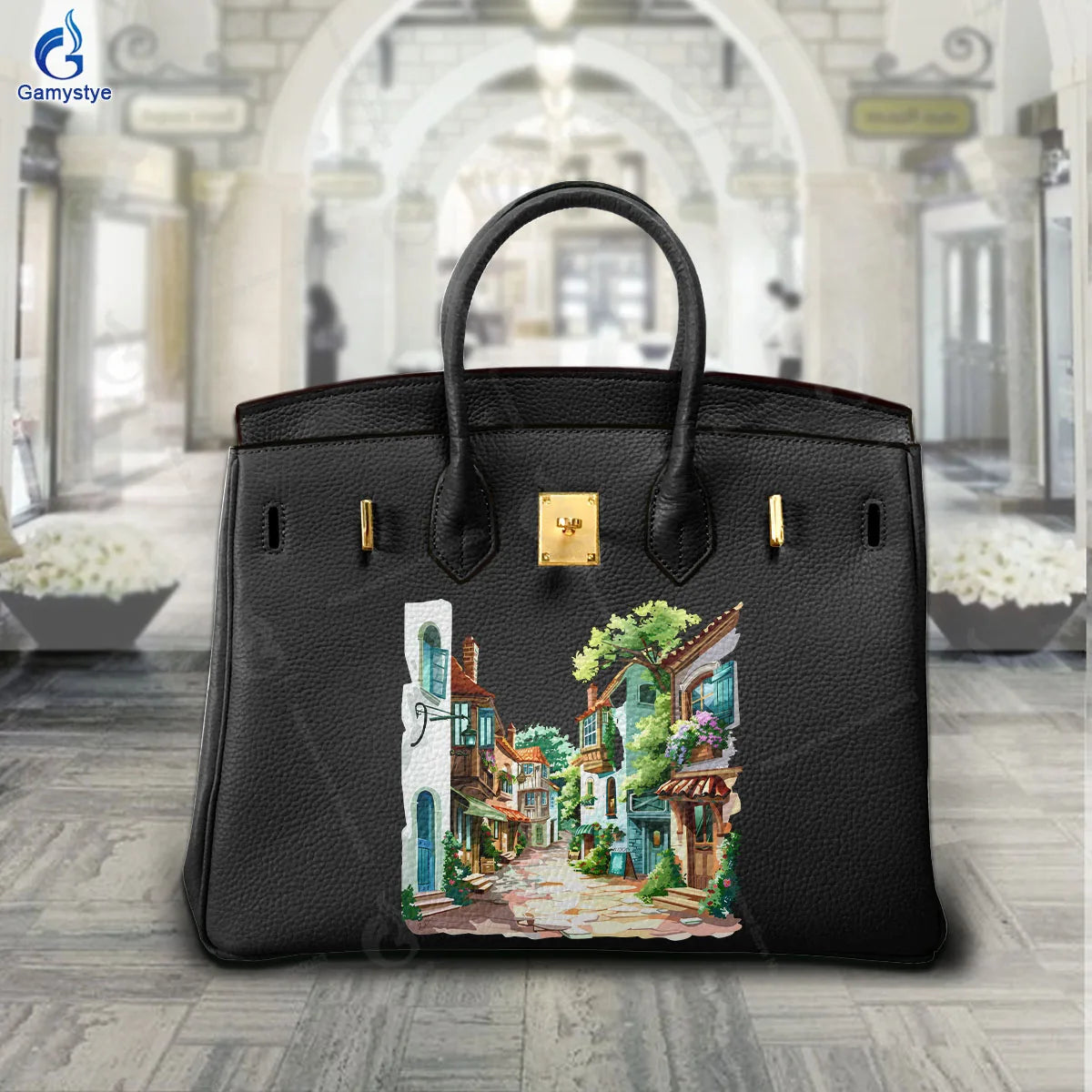 Printed Customize Art Bags Women Handbag and Purses Greatest Fashion Accessories Designer Ladies Tote Perfect Really Leather Cow