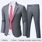 High Quality Wedding Suits For Men Elegant Blazers Set 3 Pieces Formal Classic Jackets Vest Pants Full Coats Luxury