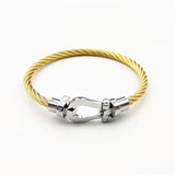 Magnetic Buckle Stainless Steel Wire Bracelet