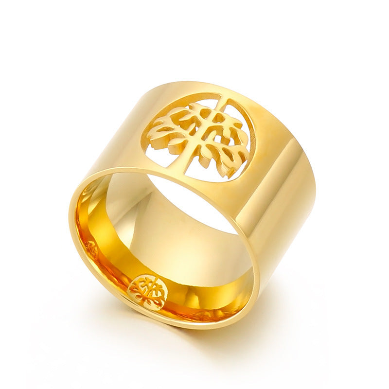 Fashion Simple Tree Of Life Women's Ring