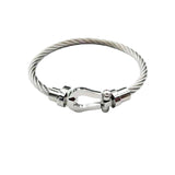 Magnetic Buckle Stainless Steel Wire Bracelet