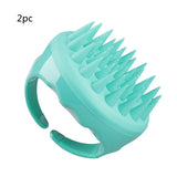 Silicone Shampoo Brush Scalp Massage Comb