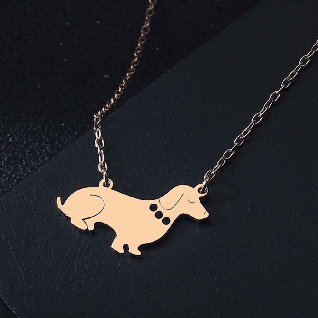 Dog Pendant New Stainless Steel Pendant Necklace