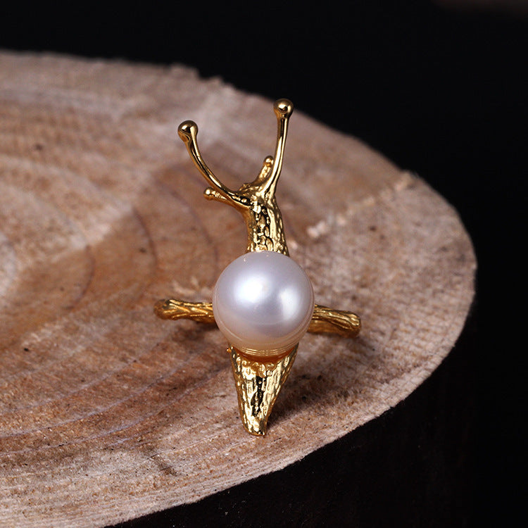 Fashion Personality Freshwater Pearl Ring