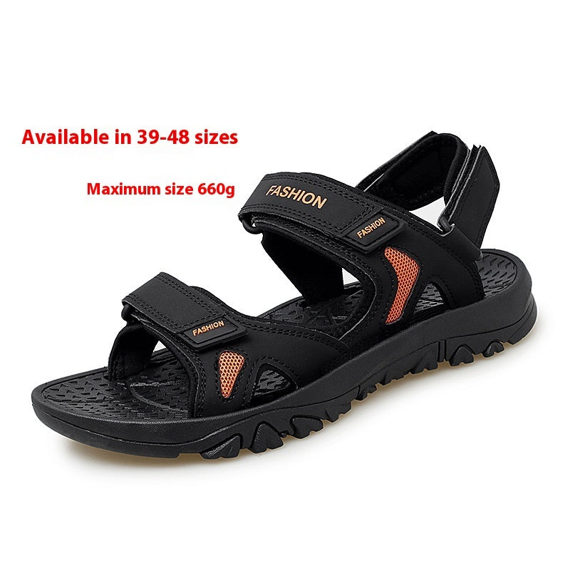 Plus Size Men's Sandals Student Youth Casual Beach Shoes