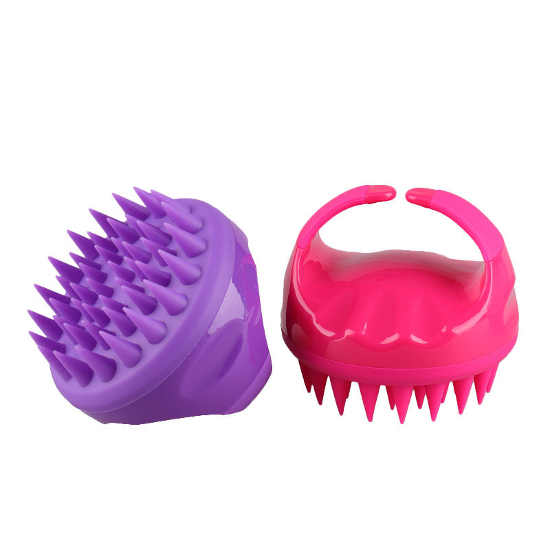 Silicone Shampoo Brush Scalp Massage Comb