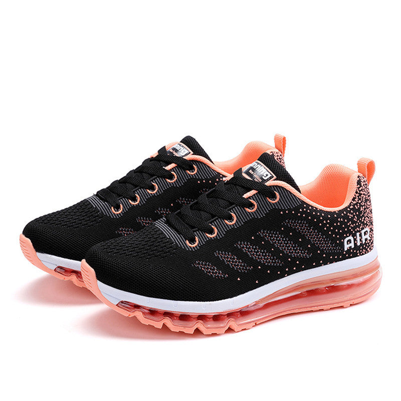 Spring Men's And Women's Shoes Fly Woven Upper Casual