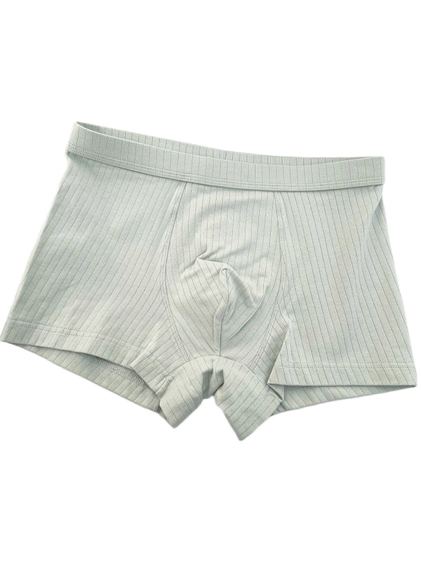 Men's pure cotton one piece boxer briefs